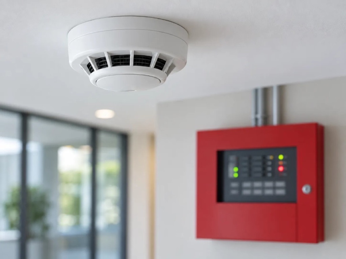 Đầu báo cháy và tủ trung tâm báo cháy