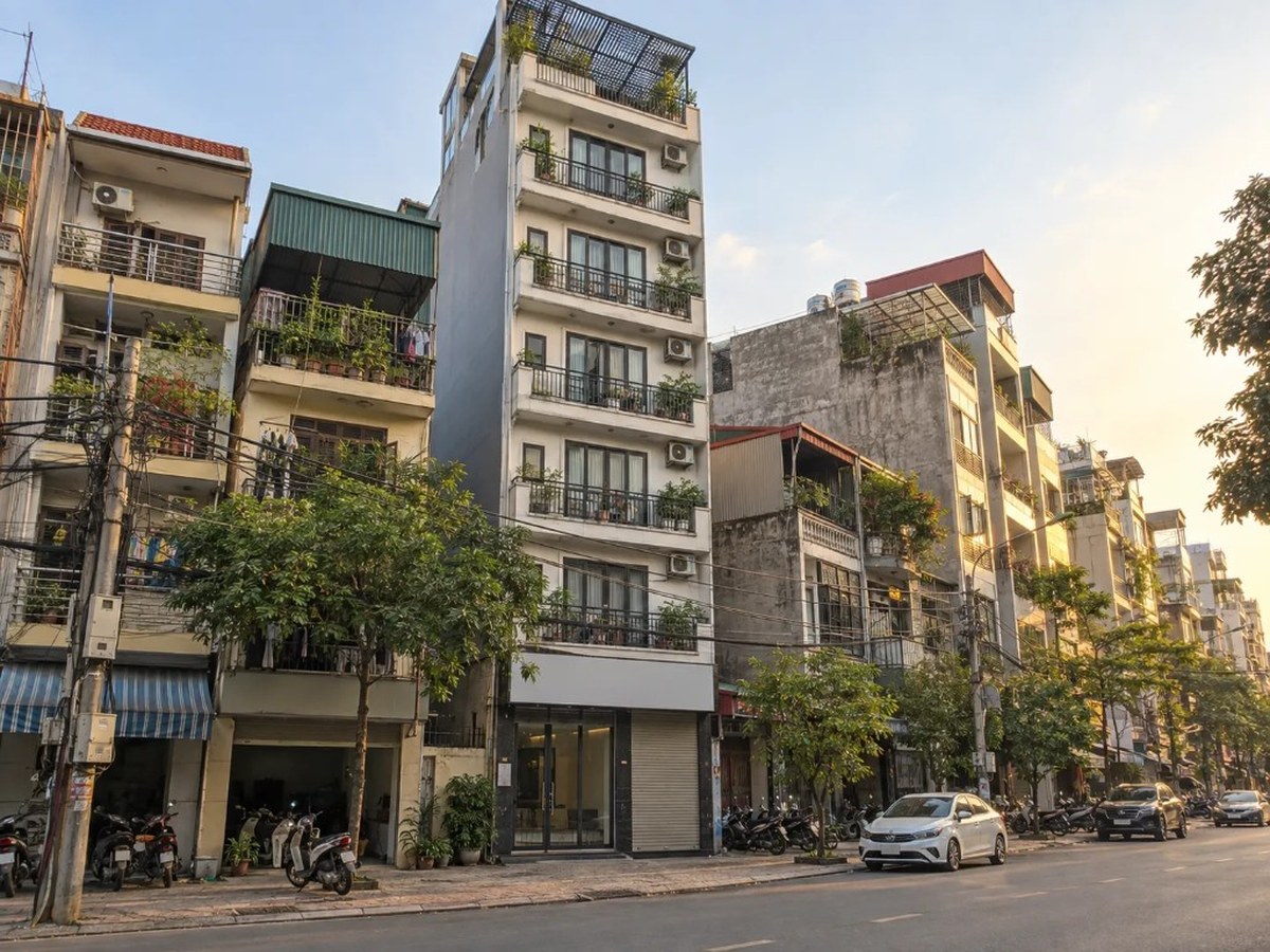Nhà ở kết hợp kinh doanh Cầu Giấy — thi công PCCC